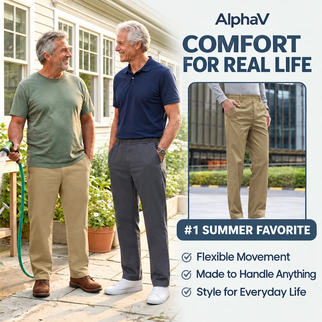 AlphaV flexible everyday pants