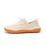 AlphaV Comfort Knit Shoes — Cream