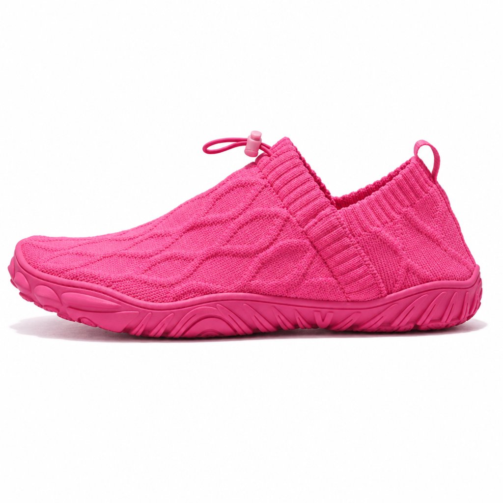AlphaV Comfort Knit Shoes — Pink