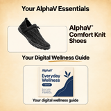 AlphaV shoes and digital wellness guide