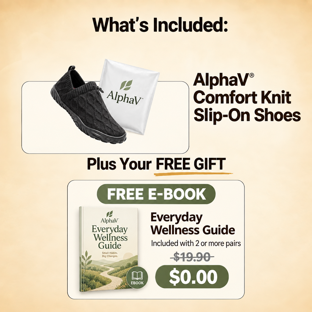AlphaV shoes and digital wellness guide
