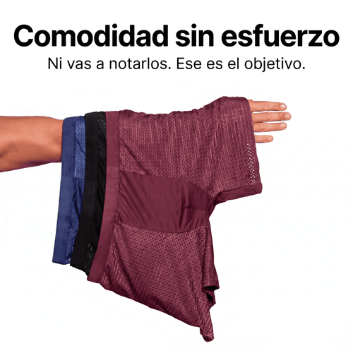Bóxers de fibra de bambú premium - comodidad revolucionada durante todo el día