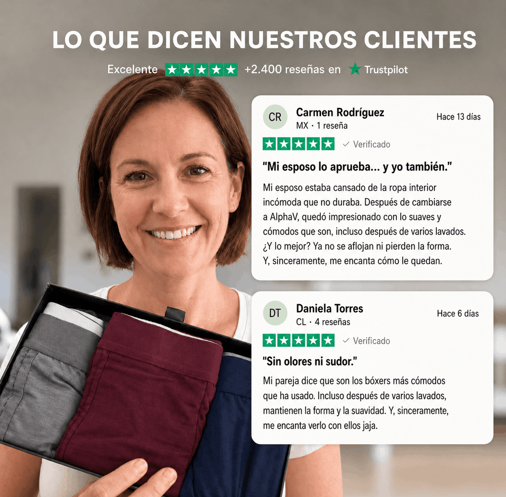Bóxers de fibra de bambú premium (nuevos colores)