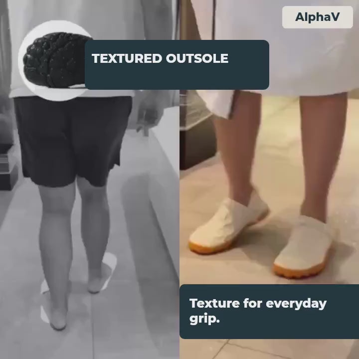 AlphaV textured sole demonstration