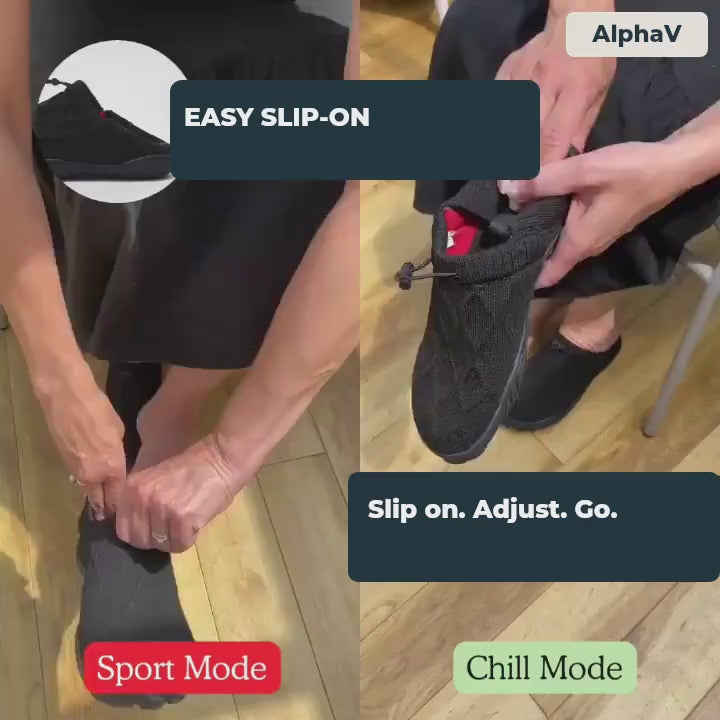 AlphaV easy slip-on demonstration